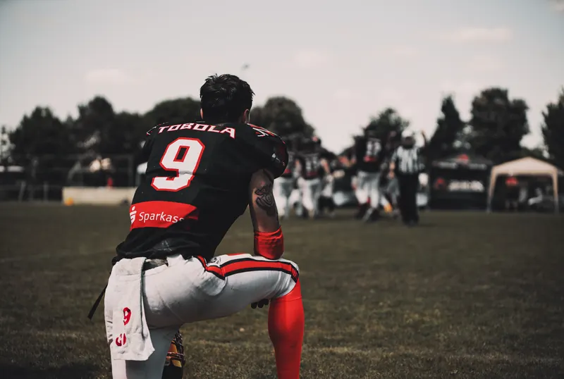 Spielszene American Football