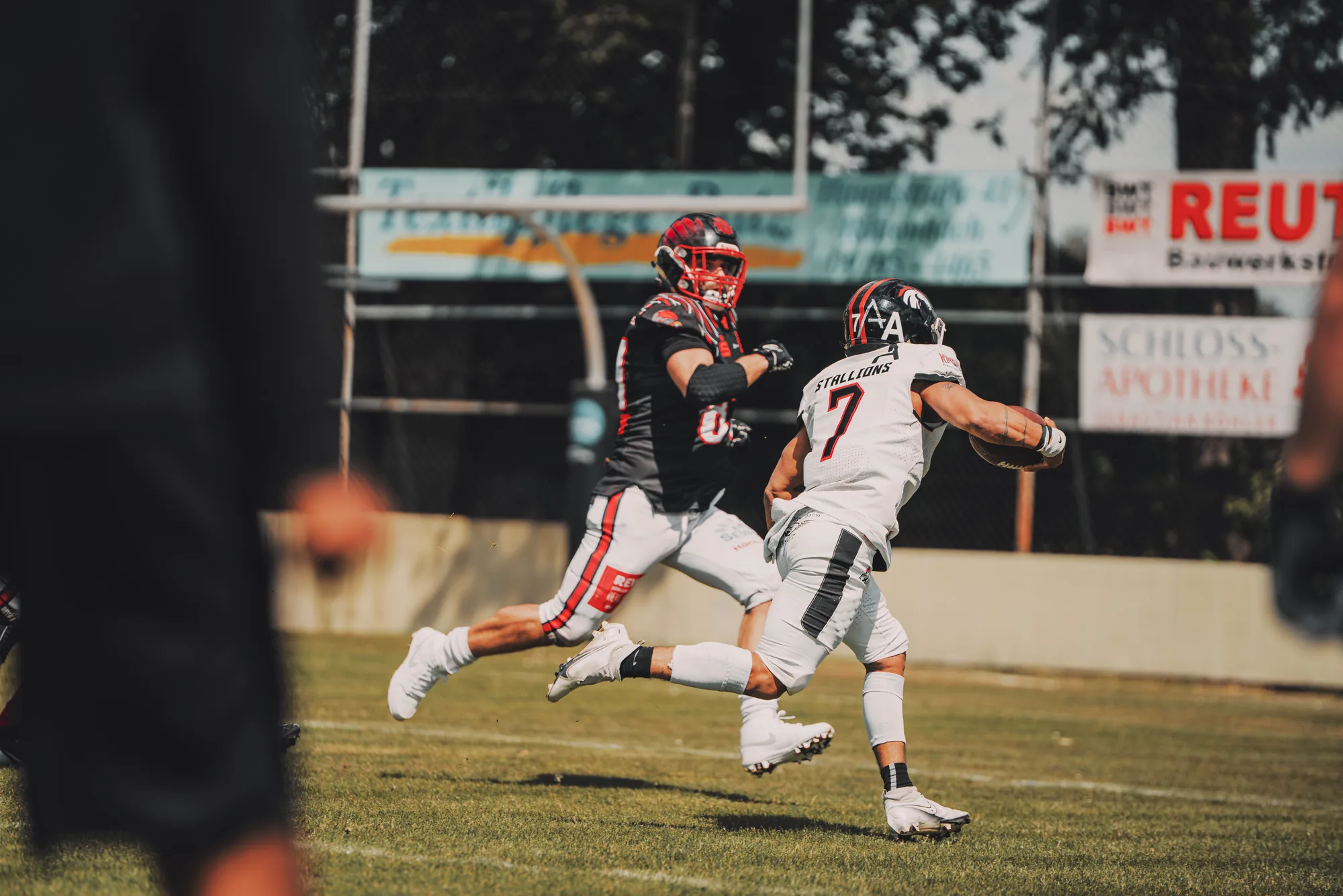 Spielszene American Football